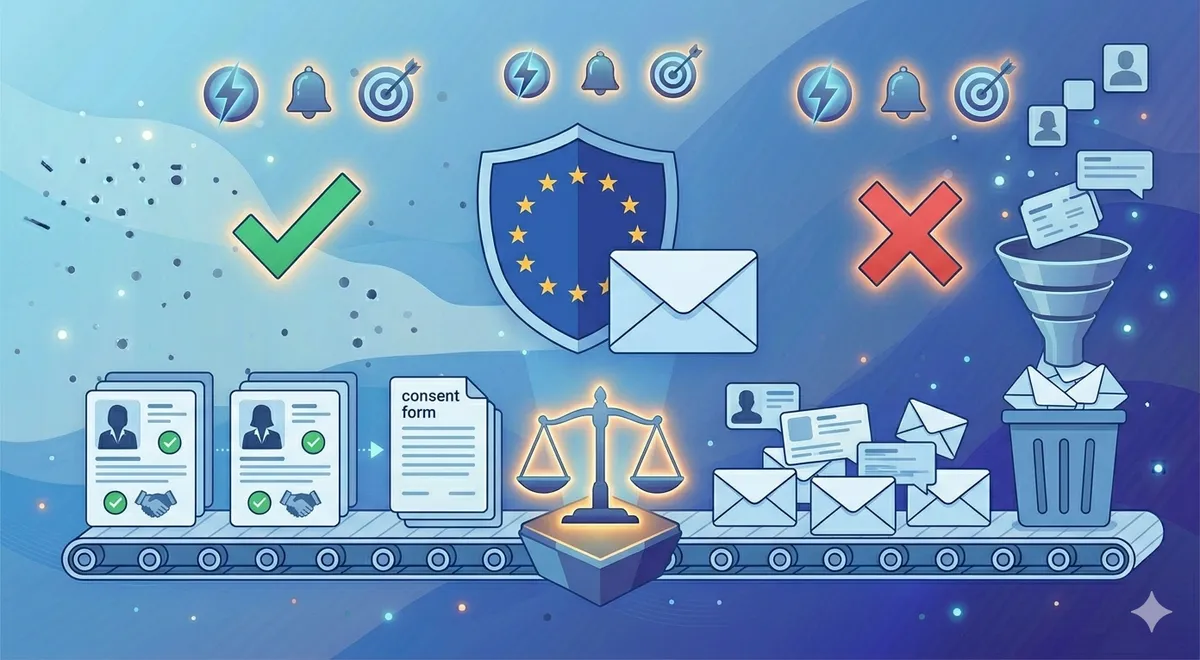 GDPR rules for B2B outreach in 2026