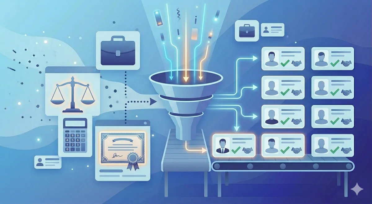 Lead generation for professional services firms